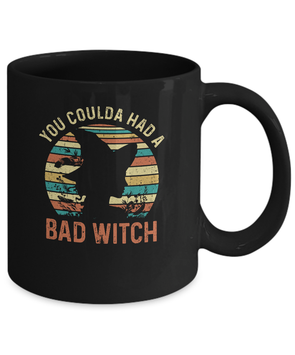 You Coulda Had A Bad Witch Halloween Funny Gift Awesome Mug-Coffee Mug-11oz Mug-Black