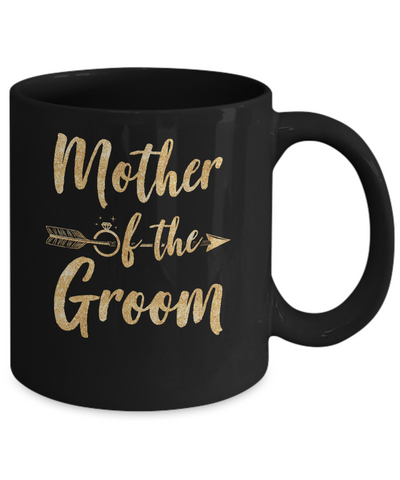 Mother Of The Groom Mothers Day Mug-Coffee Mug-11oz Mug-Black