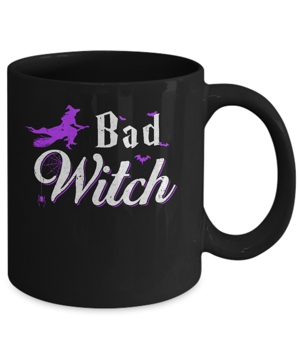 Bad Witch Halloween Mug-Coffee Mug-11oz Mug-Black