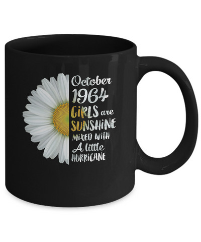 October Girls 1964 57th Birthday Gifts Mug-Coffee Mug-11oz Mug-Black