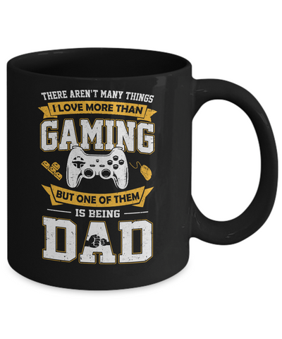 Video Game Gaming Dad Funny Fathers Day Gifts Mug-Coffee Mug-11oz Mug-Black