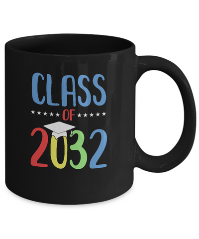 Grow With Me First Day Of School Class Of 2032 Mug-Coffee Mug-11oz Mug-Black