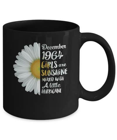 December Girls 1964 57th Birthday Gifts Mug-Coffee Mug-11oz Mug-Black