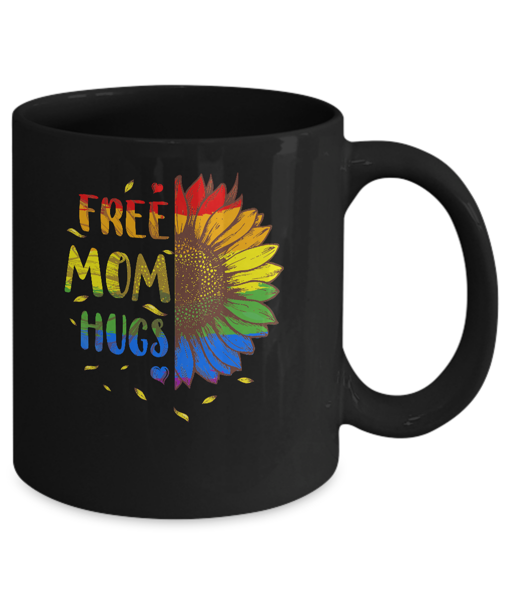 Free Mom Hugs-Coffee Mug-11oz Mug-Black