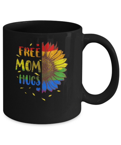 Free Mom Hugs-Coffee Mug-11oz Mug-Black