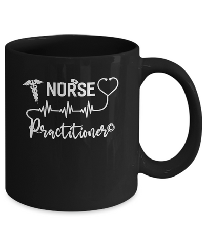 Nurse Practitioner Strong Nursing Gifts Mug-Coffee Mug-11oz Mug-Black