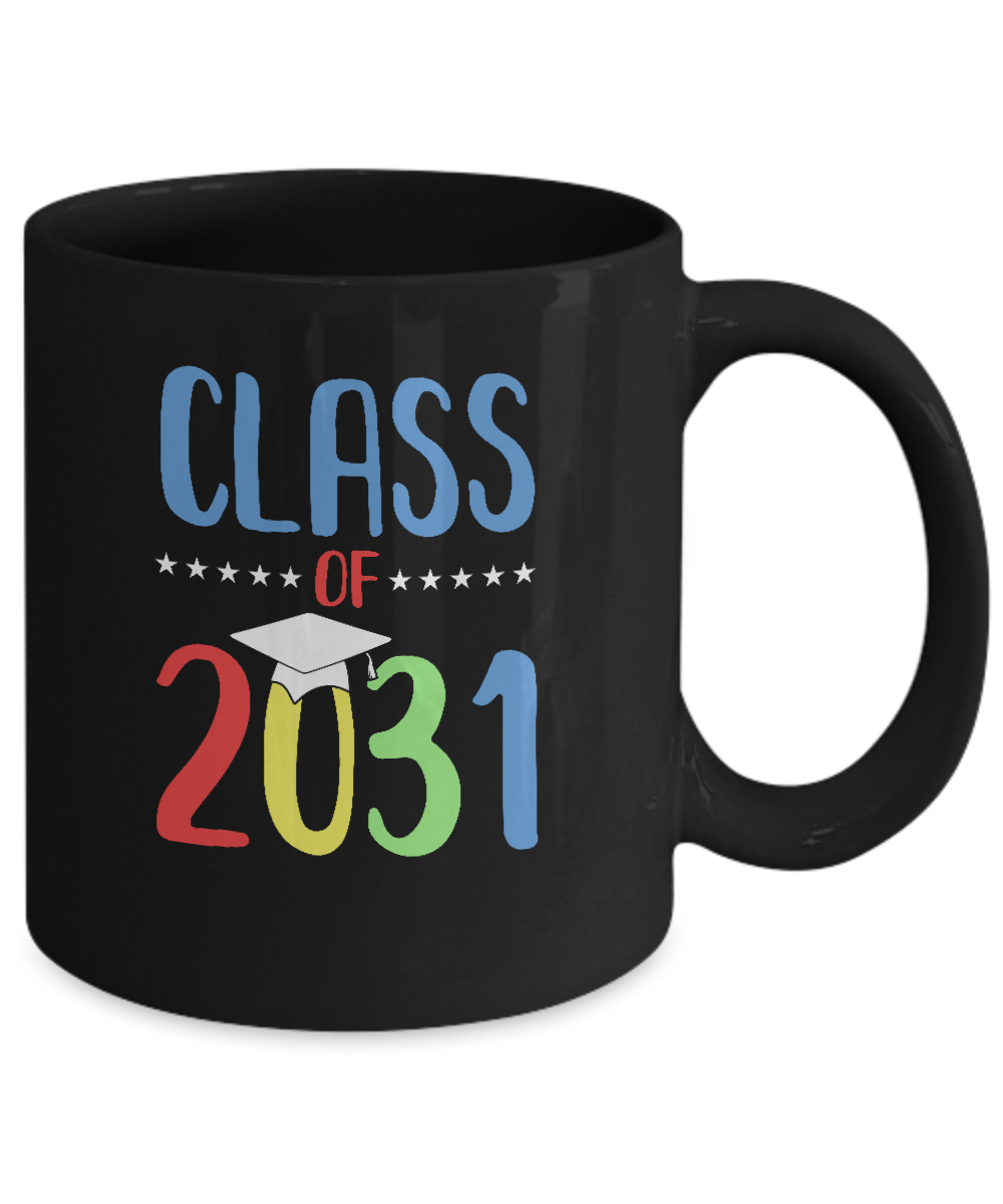 Grow With Me First Day Of School Class Of 2031 Mug-Coffee Mug-11oz Mug-Black