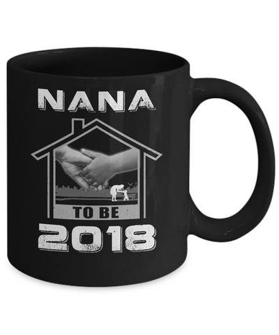 Nana To Be 2018 New Baby Mug-Coffee Mug-11oz Mug-Black