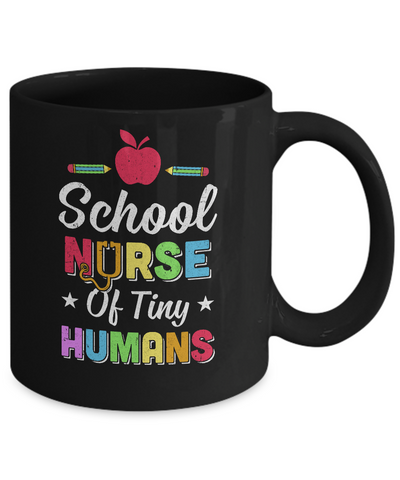 School Nurse Of Tiny Humans Mug-Coffee Mug-11oz Mug-Black