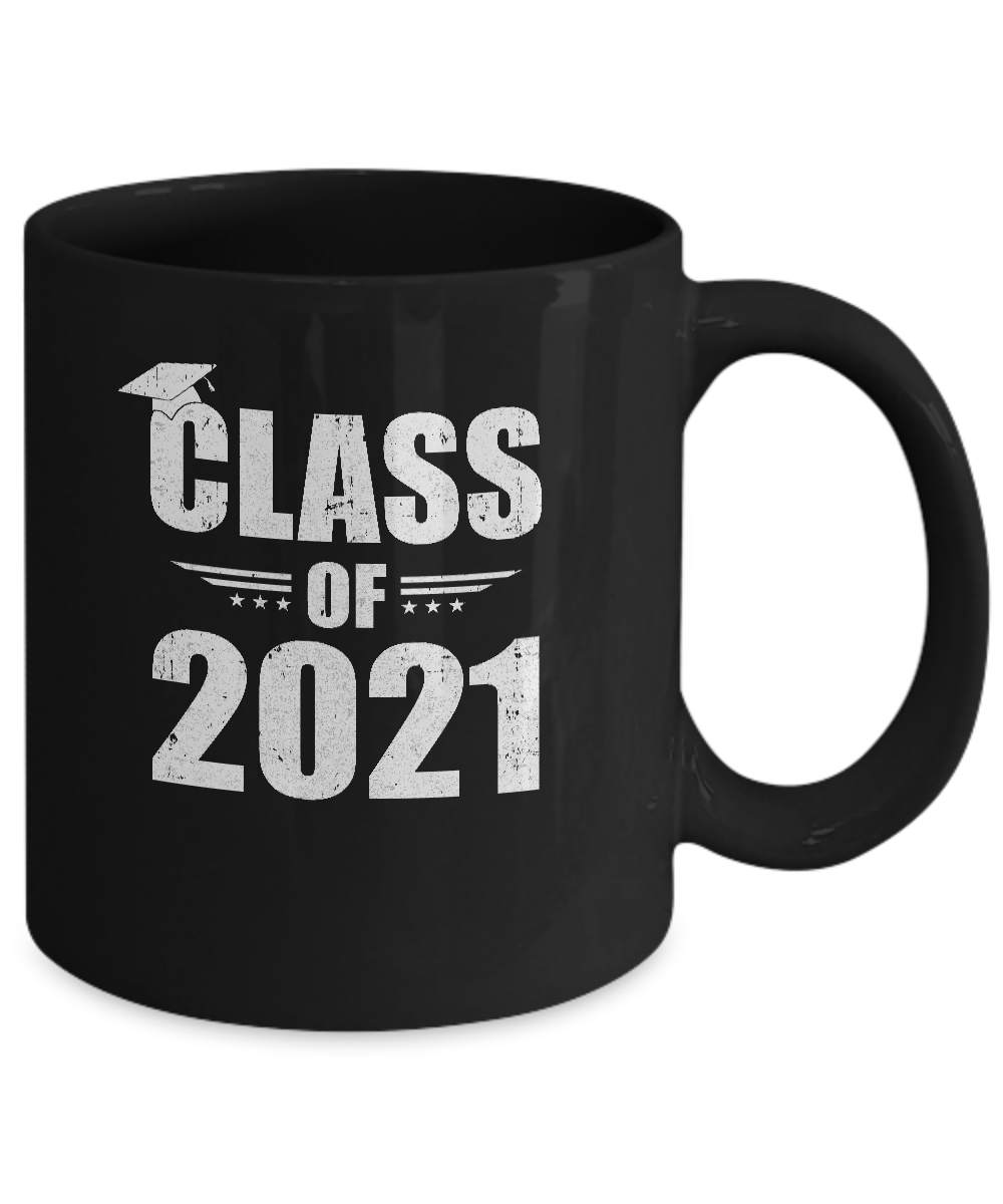 Class Of 2021 Grow With Me Graduation Year Mug-Coffee Mug-11oz Mug-Black