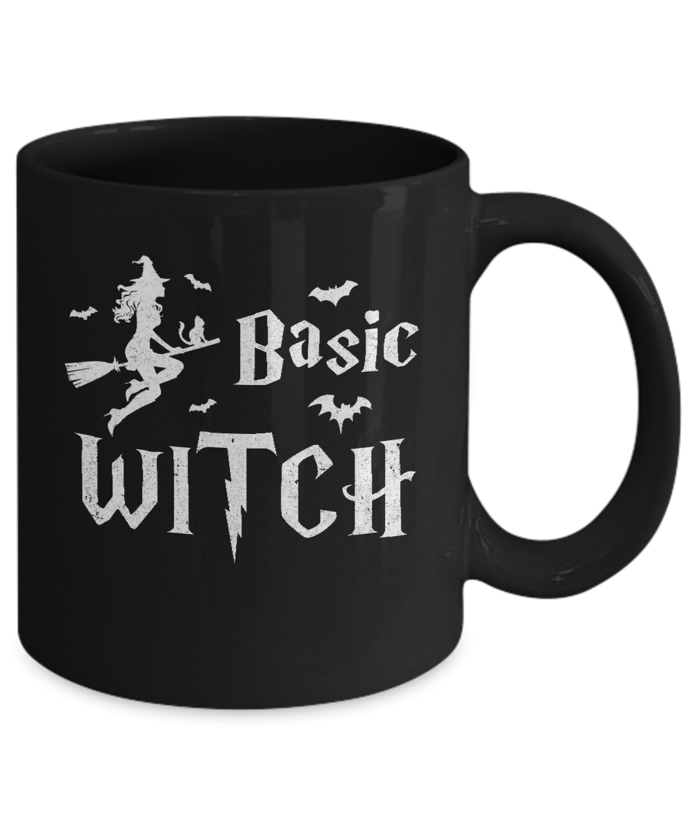 Basic Witch Halloween Mug-Coffee Mug-11oz Mug-Black