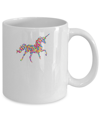 Dot Unicorn Lovers International Dot Day Mug-Coffee Mug-11oz Mug-White