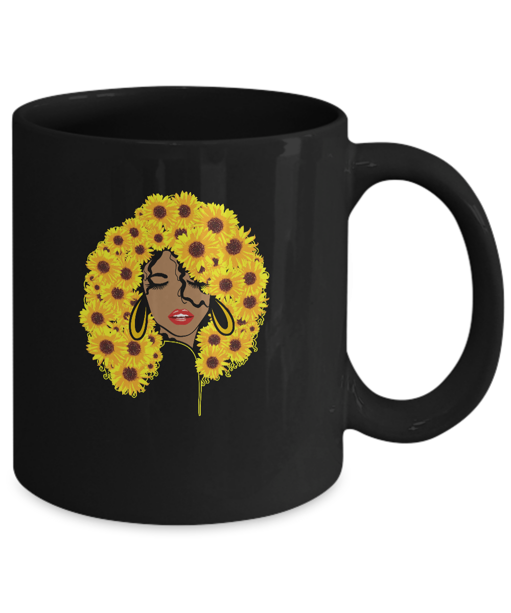 Black Girl Are Sunflowers Mug-Coffee Mug-11oz Mug-Black