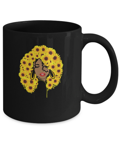 Black Girl Are Sunflowers Mug-Coffee Mug-11oz Mug-Black