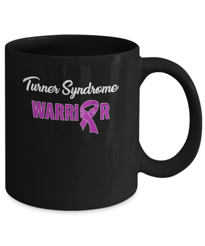 Turner Syndrome Warrior Mug-Coffee Mug-11oz Mug-Black
