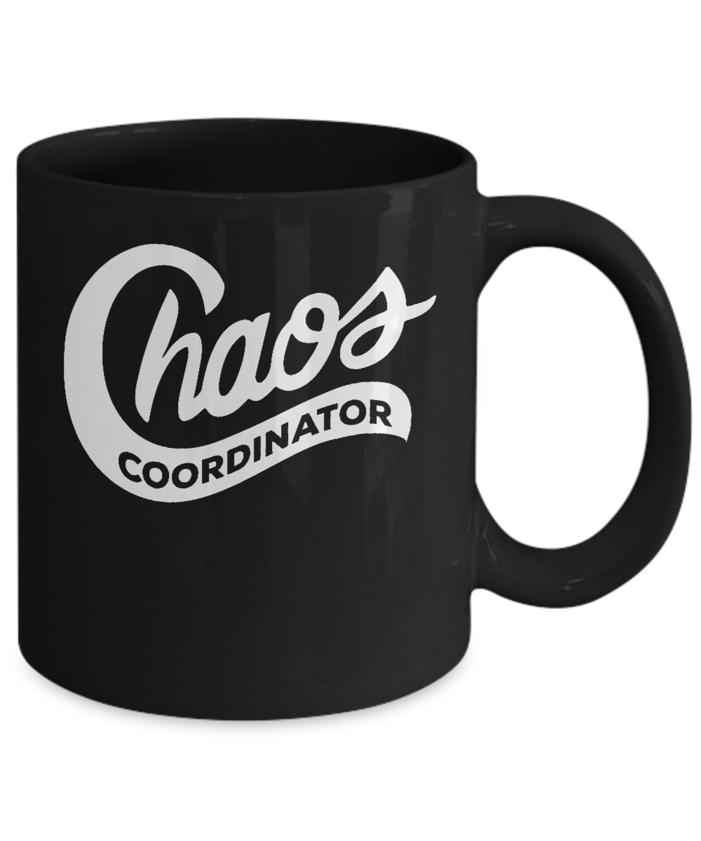 Chaos Coordinator Mug-Coffee Mug-11oz Mug-Black
