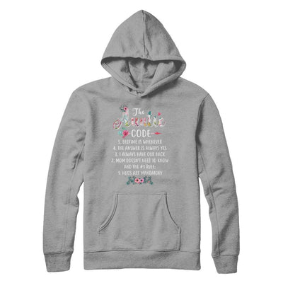 Funny The Auntie Code-T-Shirt & Hoodie-Pullover Hoodie-Light Steel