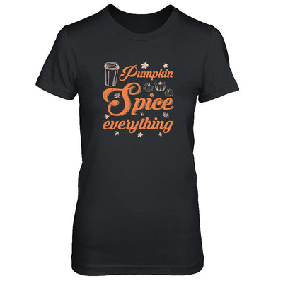 Pumpkin Spice Everything-T-Shirt & Tank Top-Women's T-Shirt-Black