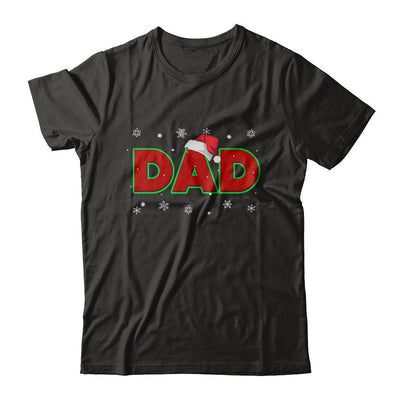 Dad Christmas Santa Ugly Sweater Gift-T-Shirt & Sweatshirt-Classic T-Shirt-Black