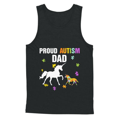 Proud Autism Dad Unicorn Autism Awareness-T-Shirt & Hoodie-