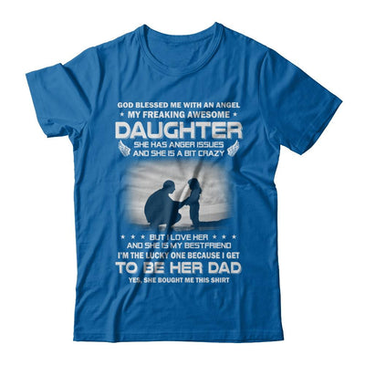 Fathers Day My Freaking Awesome Daughter Bought Me This-T-Shirt & Hoodie-Classic T-Shirt-Royal