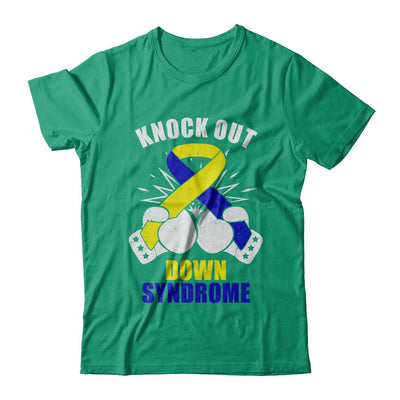 Boxing knock out Down Syndrome Awareness Support-T-Shirt & Hoodie-Classic T-Shirt-Kelly Green