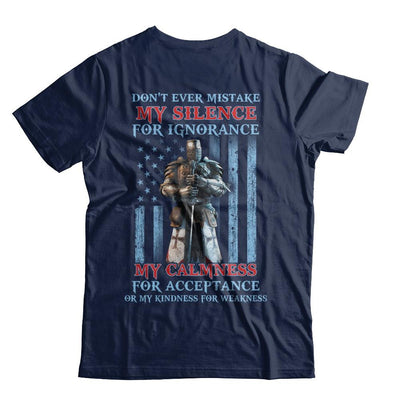 Don't Ever Mistake My Silence For Ignorance-T-Shirt & Hoodie-Classic T-Shirt-Navy