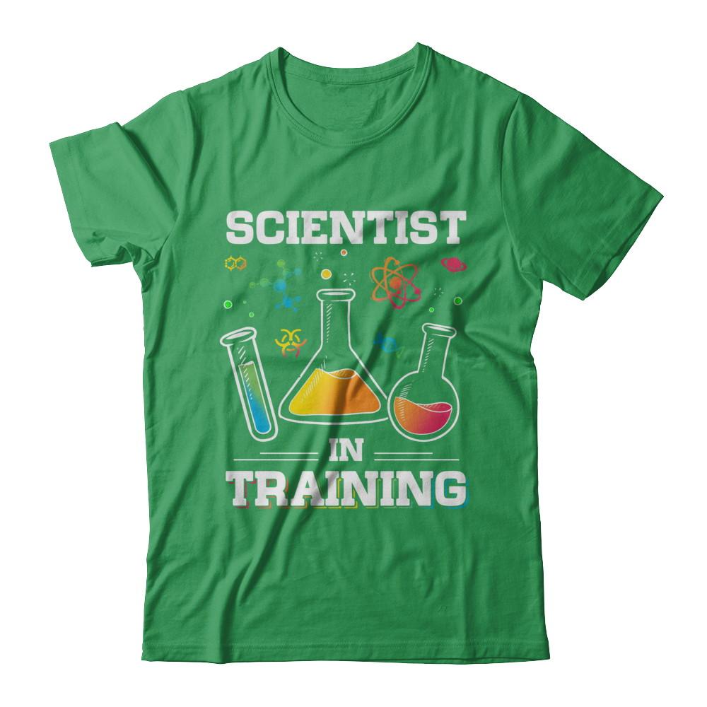 Scientist In Training Science-T-Shirt & Hoodie-Premium T-Shirt-Kelly Green