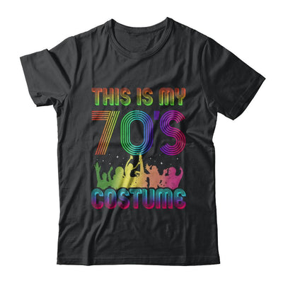 This Is My 70s Costume Halloween 1970s Gift-T-Shirt & Hoodie-Classic T-Shirt-Black