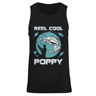 Reel Cool Poppy-T-Shirt & Hoodie-Unisex Tank-Black