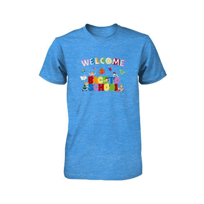 Welcome Back To School Youth-T-Shirt & Hoodie-Youth T-Shirt-True Royal Triblend