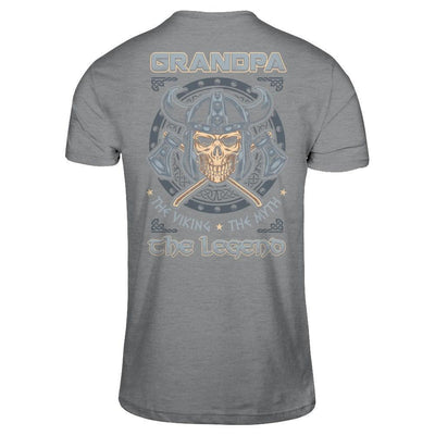 Grandpa The Viking The Myth The Legend-T-Shirt & Hoodie-Classic T-Shirt-Sport Grey