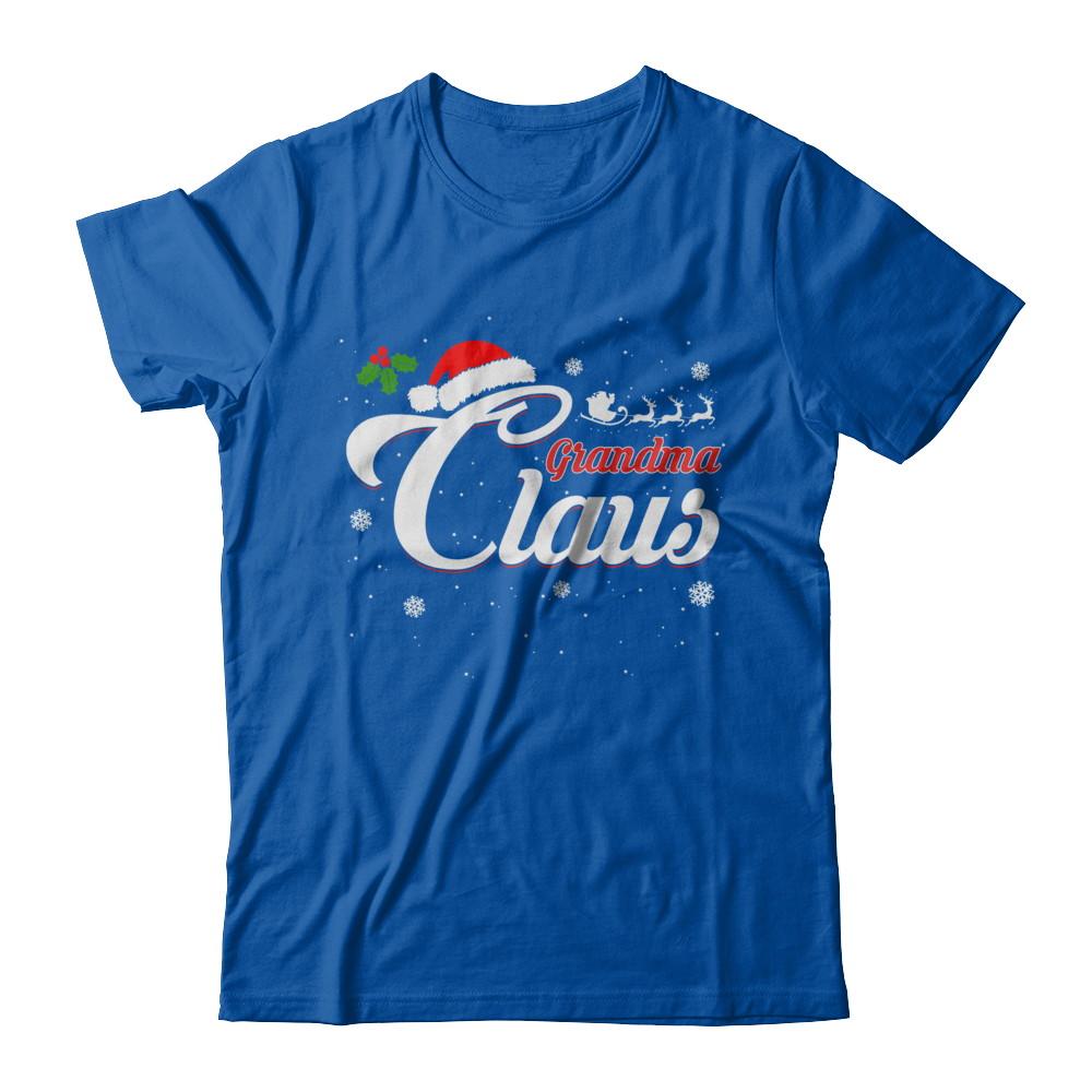 Matching Family Christmas Grandma Claus-T-Shirt & Sweatshirt-Premium T-Shirt-Royal