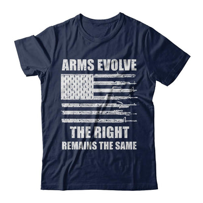 Arms Evolve The Right Remains The Same Gun Right-T-Shirt & Hoodie-