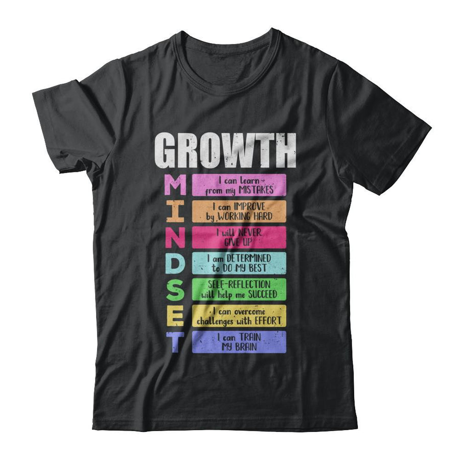 Growth Mindset-T-Shirt & Hoodie-Classic T-Shirt-Black