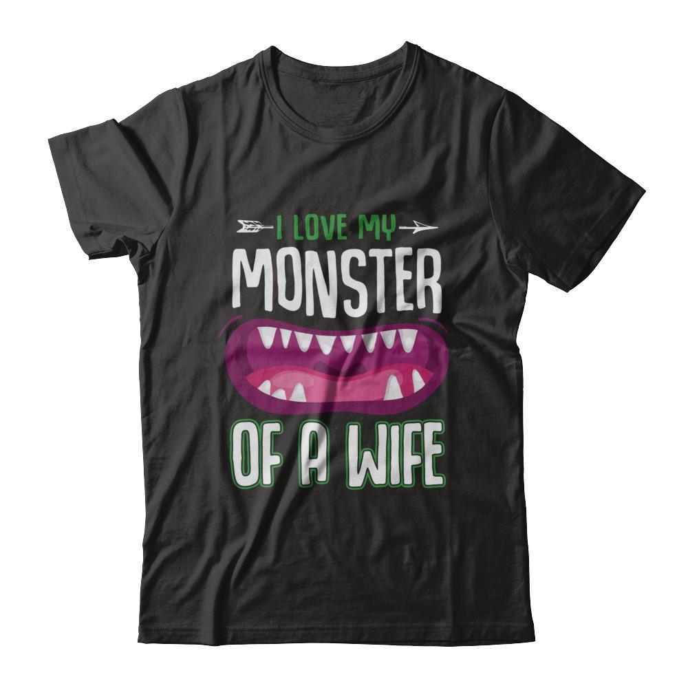 Monster Of A Wife Funny Couples Halloween