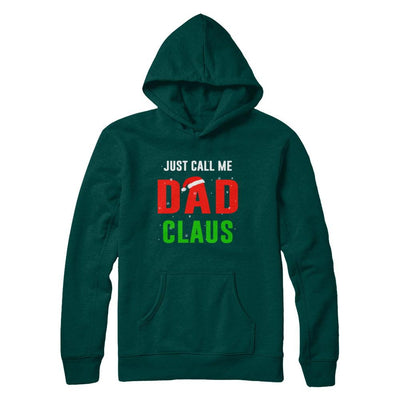 Santa Dad Claus Matching Family Christmas Pajamas-T-Shirt & Sweatshirt-Pullover Hoodie-Deep Forest