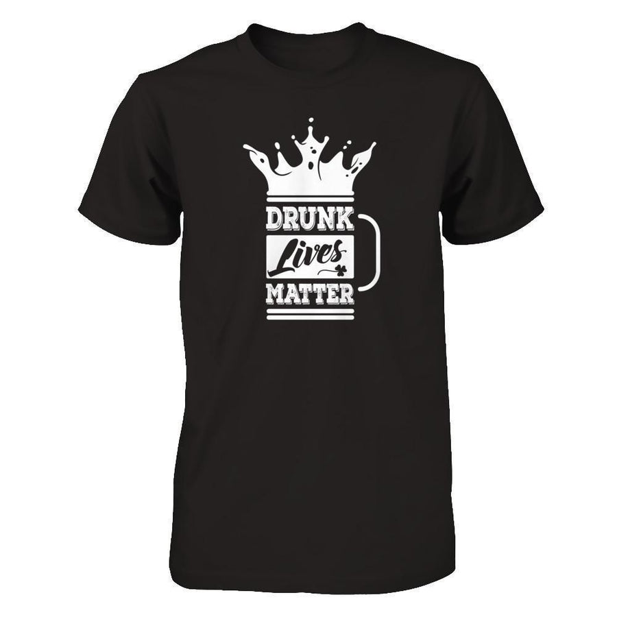 Drunk Lives Matter-T-Shirt & Hoodie-Premium T-Shirt-Black