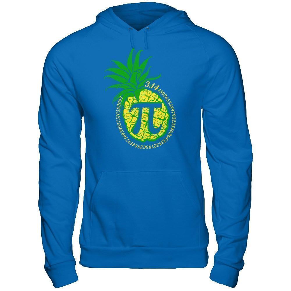 Funny Pi-Neapple Tshirt - Pi Day 2017 Gift Tee-T-Shirt & Hoodie-Pullover Hoodie-Royal