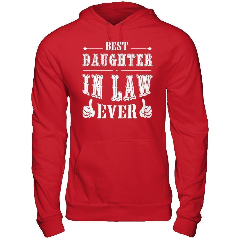 Best Daughter In Law Ever-T-Shirt & Hoodie-Pullover Hoodie-Red