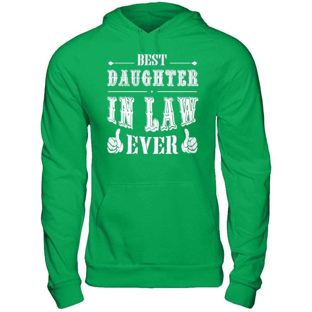 Best Daughter In Law Ever-T-Shirt & Hoodie-Pullover Hoodie-Irish Green