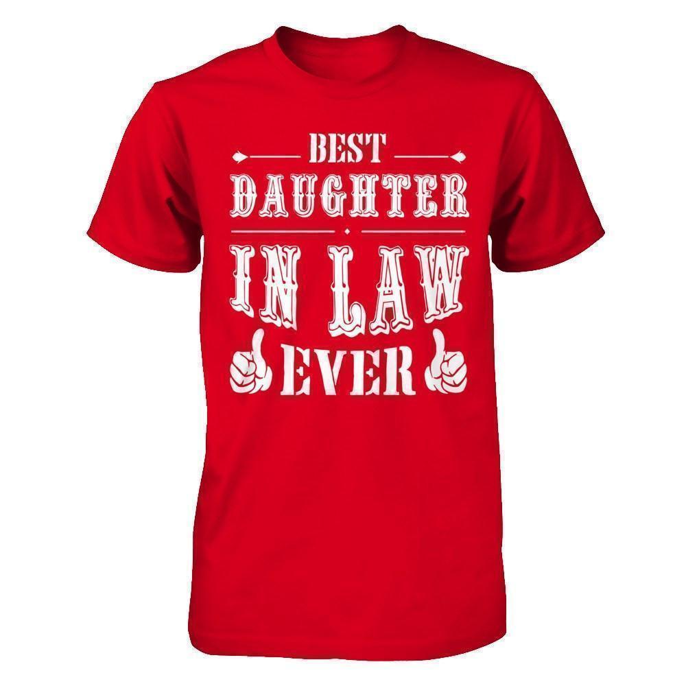 Best Daughter In Law Ever-T-Shirt & Hoodie-Premium T-Shirt-Red