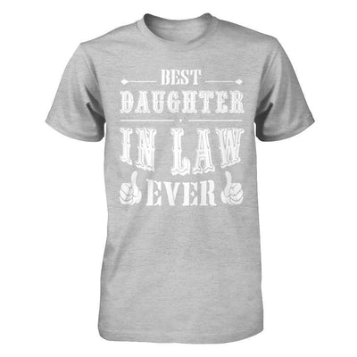 Best Daughter In Law Ever-T-Shirt & Hoodie-Premium T-Shirt-Heather Gray