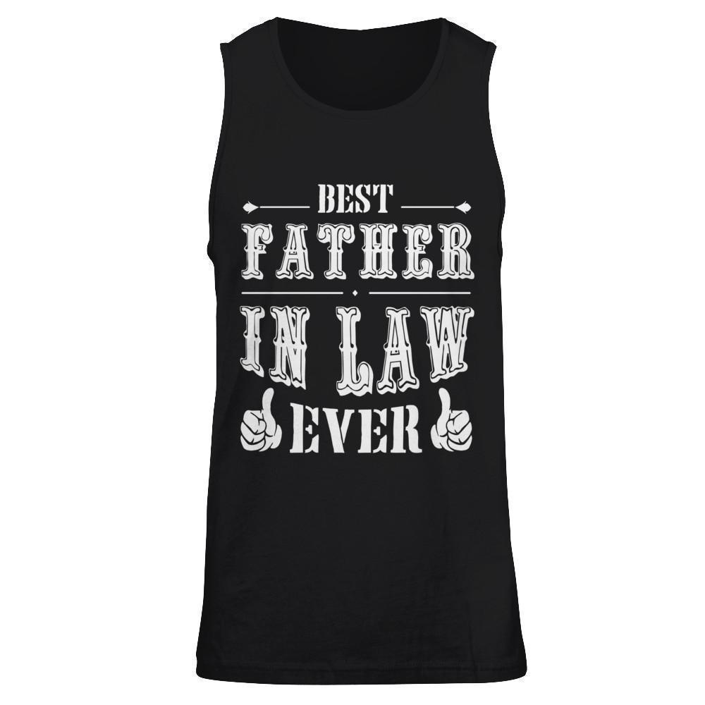 Best Father In Law Ever-T-Shirt & Hoodie-Unisex Tank-Black