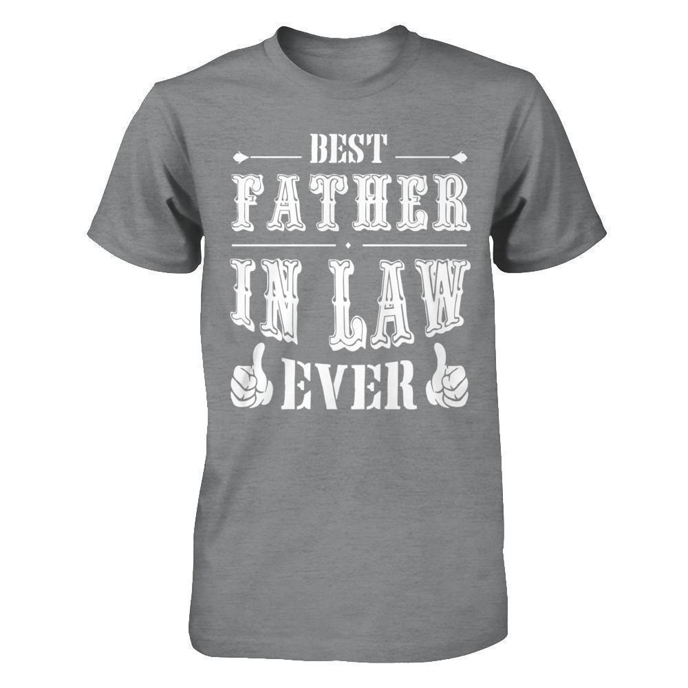 Best Father In Law Ever-T-Shirt & Hoodie-Classic T-Shirt-Sport Grey