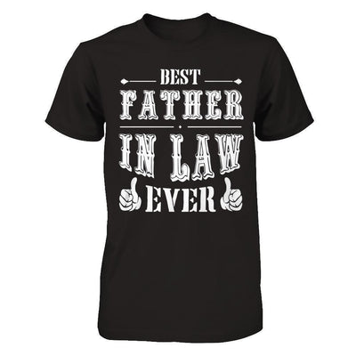 Best Father In Law Ever-T-Shirt & Hoodie-Classic T-Shirt-Black