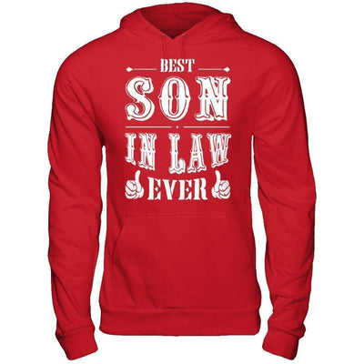 Best Son In Law Ever-T-Shirt & Hoodie-Pullover Hoodie-Red