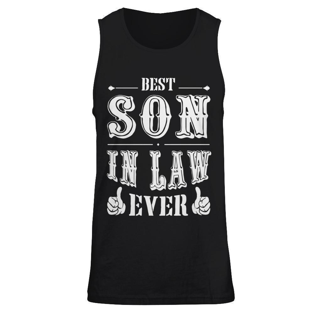 Best Son In Law Ever-T-Shirt & Hoodie-Unisex Tank-Black