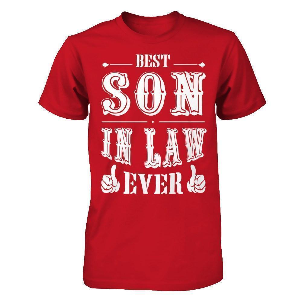 Best Son In Law Ever-T-Shirt & Hoodie-Classic T-Shirt-Red