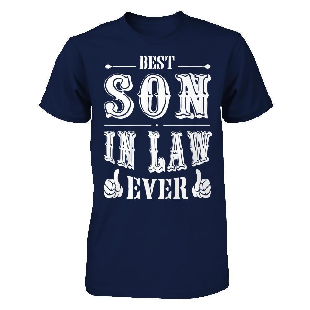 Best Son In Law Ever-T-Shirt & Hoodie-Classic T-Shirt-Navy